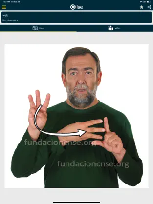 Captura de Pantalla 2 Diccionario LSE iphone