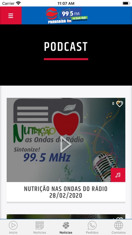 Paranaíba FM 99,5