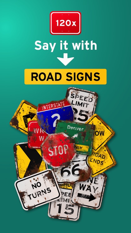 100+ Aged Road Signs (Rusty)