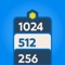Numsol is a relaxing combination of 2048 and Solitaire