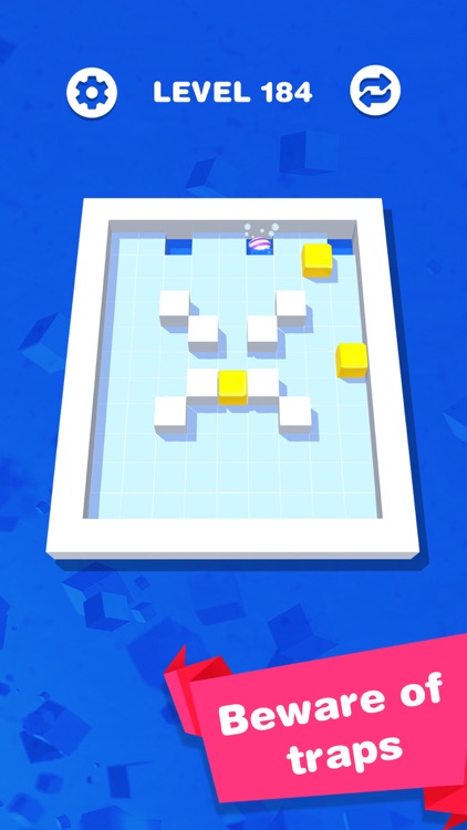 Rolling Fill: Push Cubes Hole screenshot-3