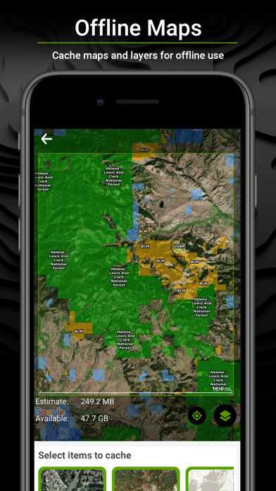 BaseMap: Hunting GPS Maps screenshot 2