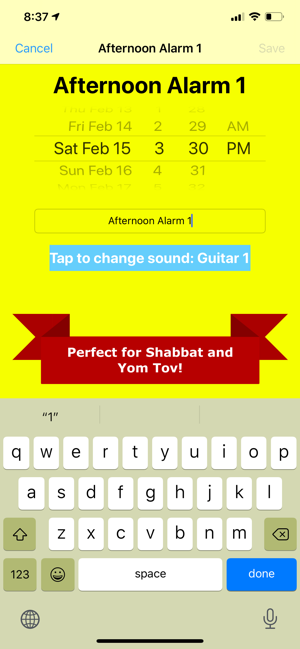 Shabbat Alarm Clock(圖2)-速報App