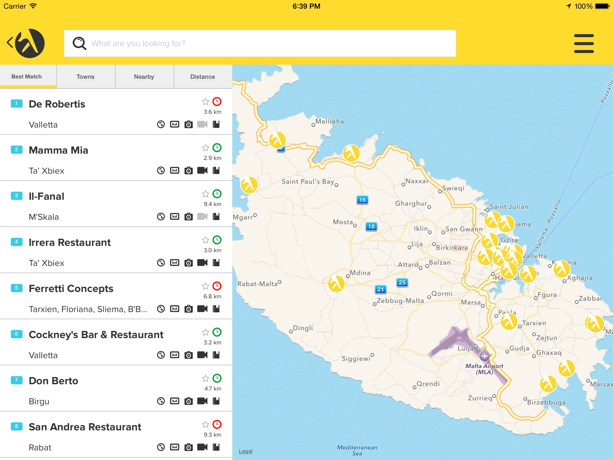 Yellow Malta screenshot 2