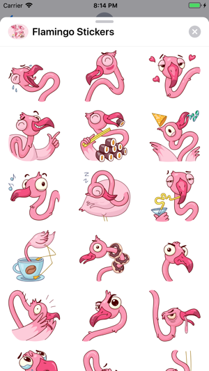 Flamingo Stickers