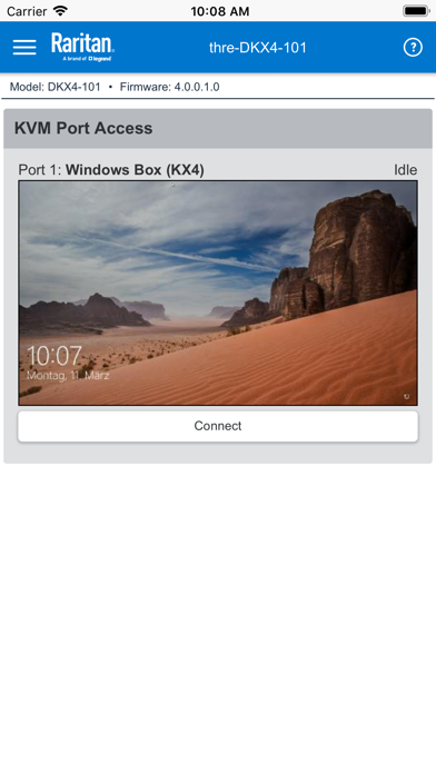 Raritan KVM screenshot 3
