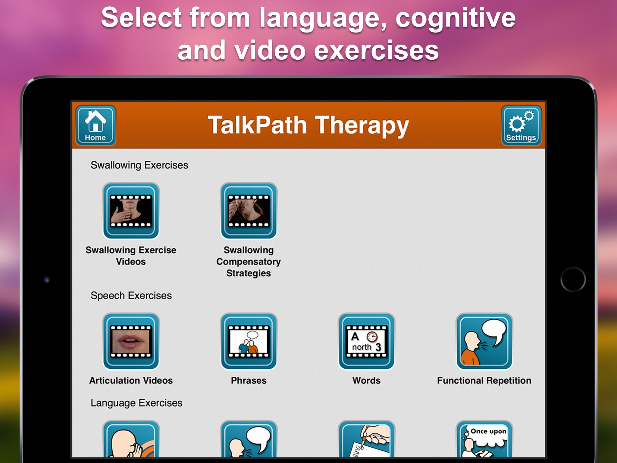 Lingraphica TalkPath Therapy screenshot 3