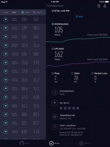 Скриншот из Speedtest by Ookla