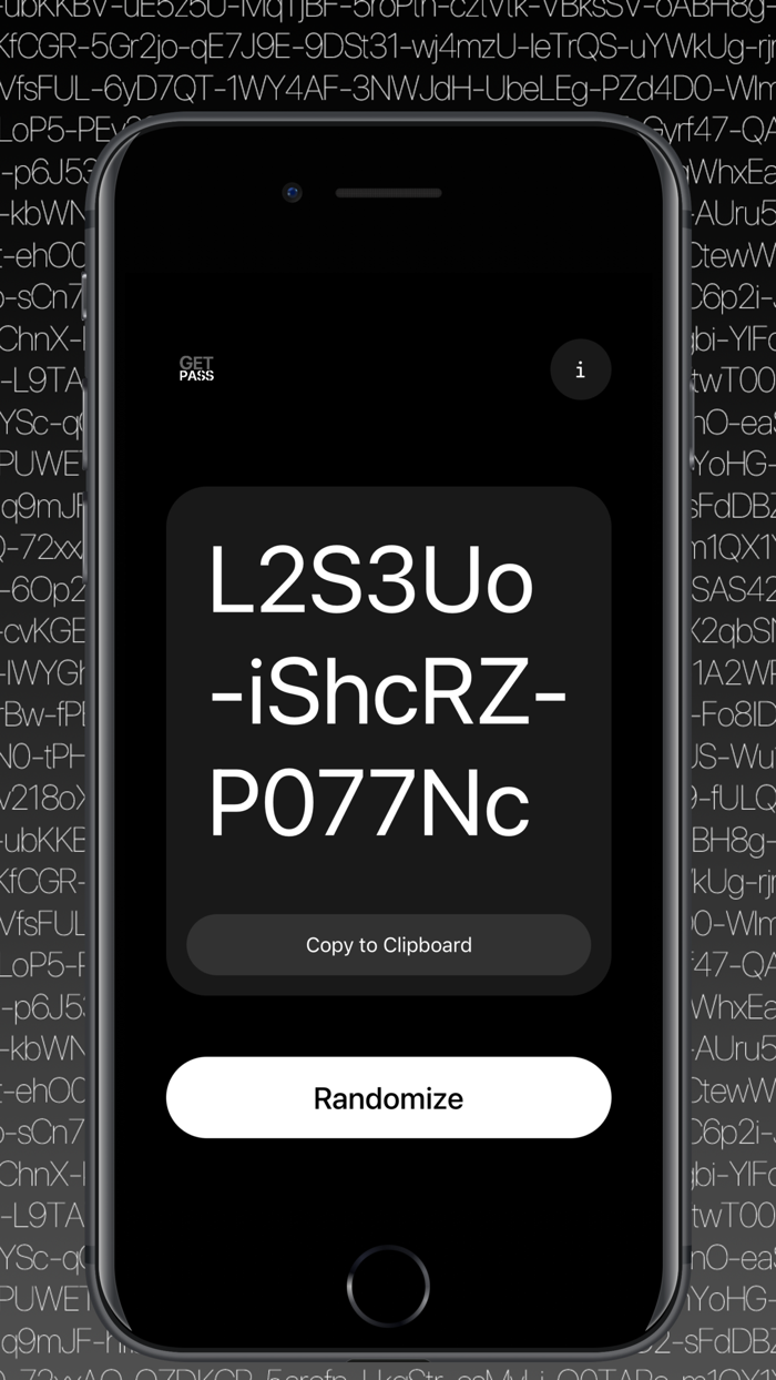 GetPass - Password Generator