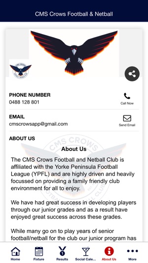 CMS Crows Football & Netball(圖5)-速報App