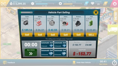 Junkyard Tycoon - Car Business Hack screenshot 7 - game app interface