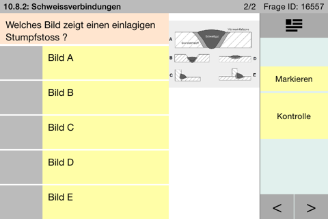 Maschinen Lernapp screenshot 3