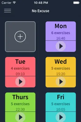 Game screenshot No Excuse - training timer mod apk