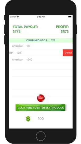 Game screenshot Parlay-Calculator mod apk