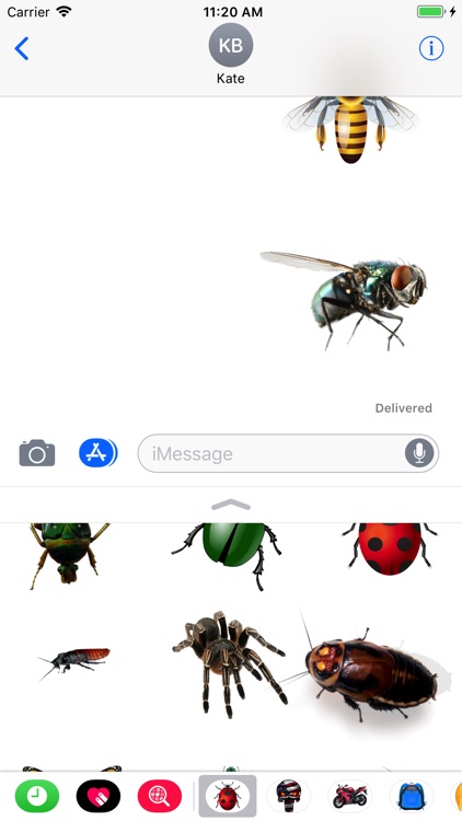 Great Insects Stickers screenshot-3