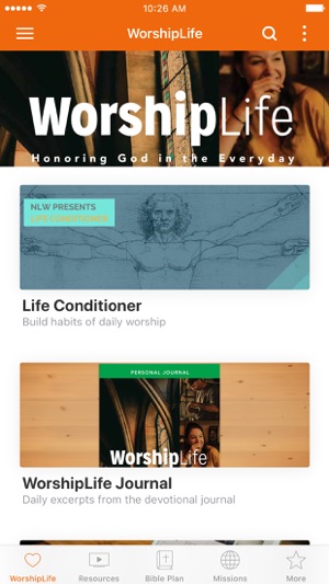 Next Level Worship App