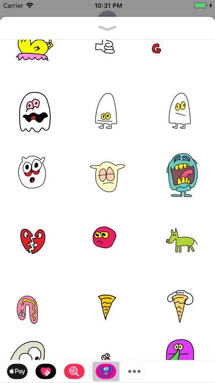 Jon Burgerman Stickers