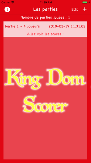 King Dom Scorer(圖2)-速報App