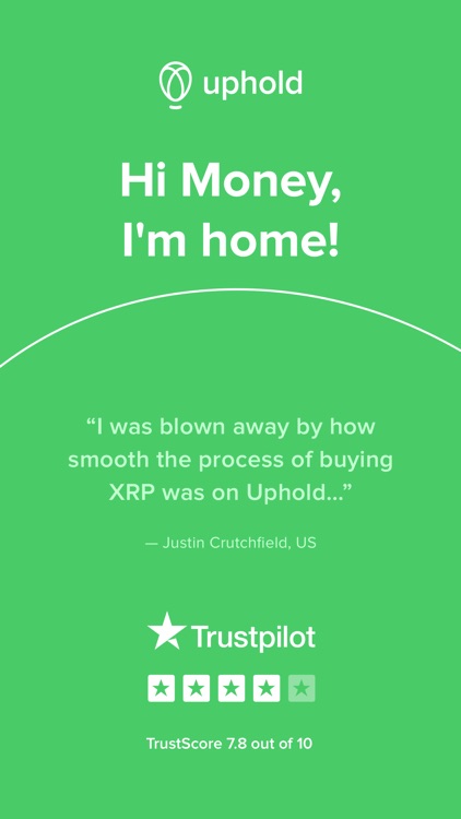Uphold: buy and sell Bitcoin screenshot-5