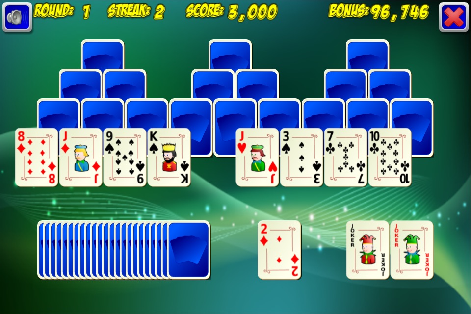 Triple Tower Solitaire screenshot 3