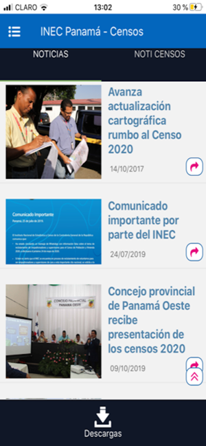 INEC Panamá-Censos(圖2)-速報App