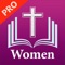 Read Holy Woman Bible Pro (Revised) with Audio, Many Reading Plans, Bible Quizzes, Bible Dictionary, Bible Quotes and much more