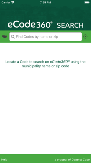 eCode Search for iPhone - APP DOWNLOAD
