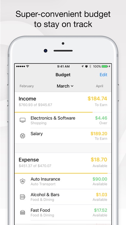 Money - Budget & Finance screenshot-3