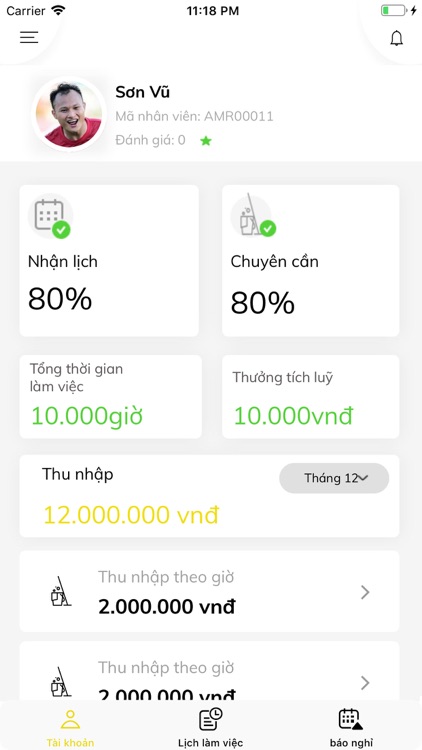 My Mori: App Nhân viên