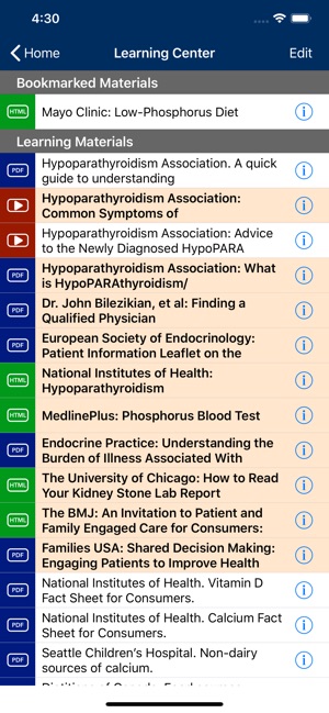 Hypoparathyroidism Manager(圖4)-速報App