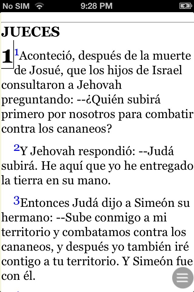 Español Santa Biblia (Modern) screenshot 2