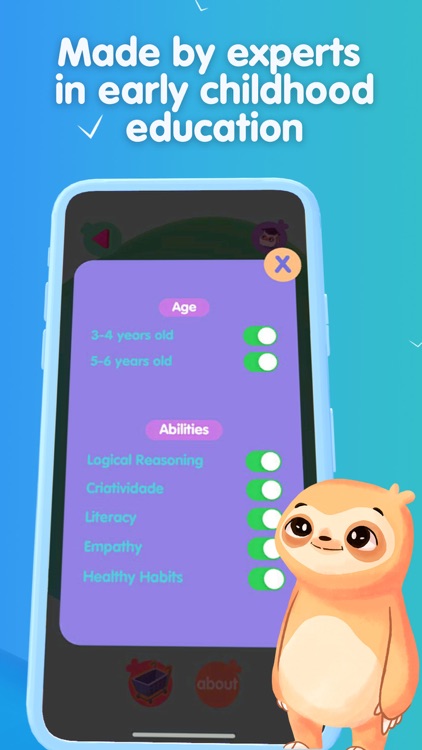 Sloth World: educational game screenshot-4