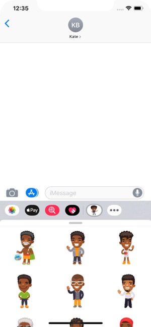 Afro American Men Stickers(圖3)-速報App