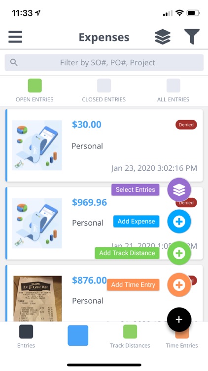 Expenses App