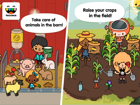 Toca Life: Farm iPad app afbeelding 1