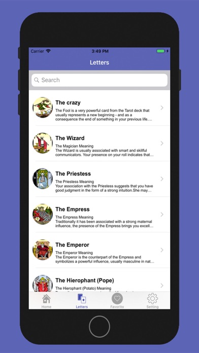 How to cancel & delete Tarot cards with meaning from iphone & ipad 3