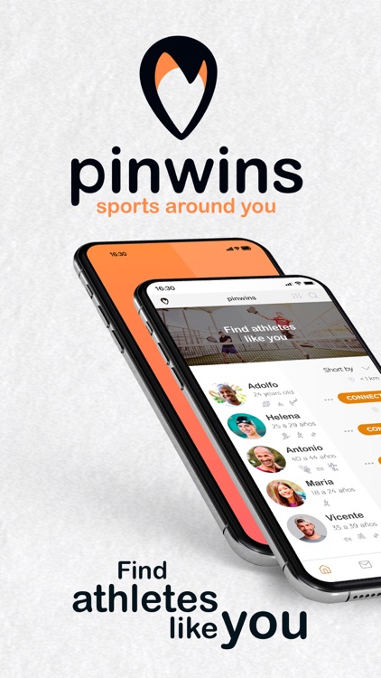 pinwins: find athletes