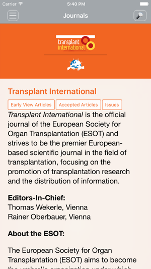 Transplant International(圖2)-速報App