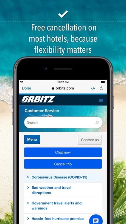 Orbitz Hotels & Flights screenshot-1
