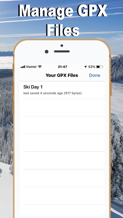 Snow GPX Tracks screenshot-7