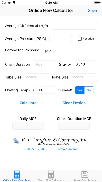 Orifice Flow Rate Calculator