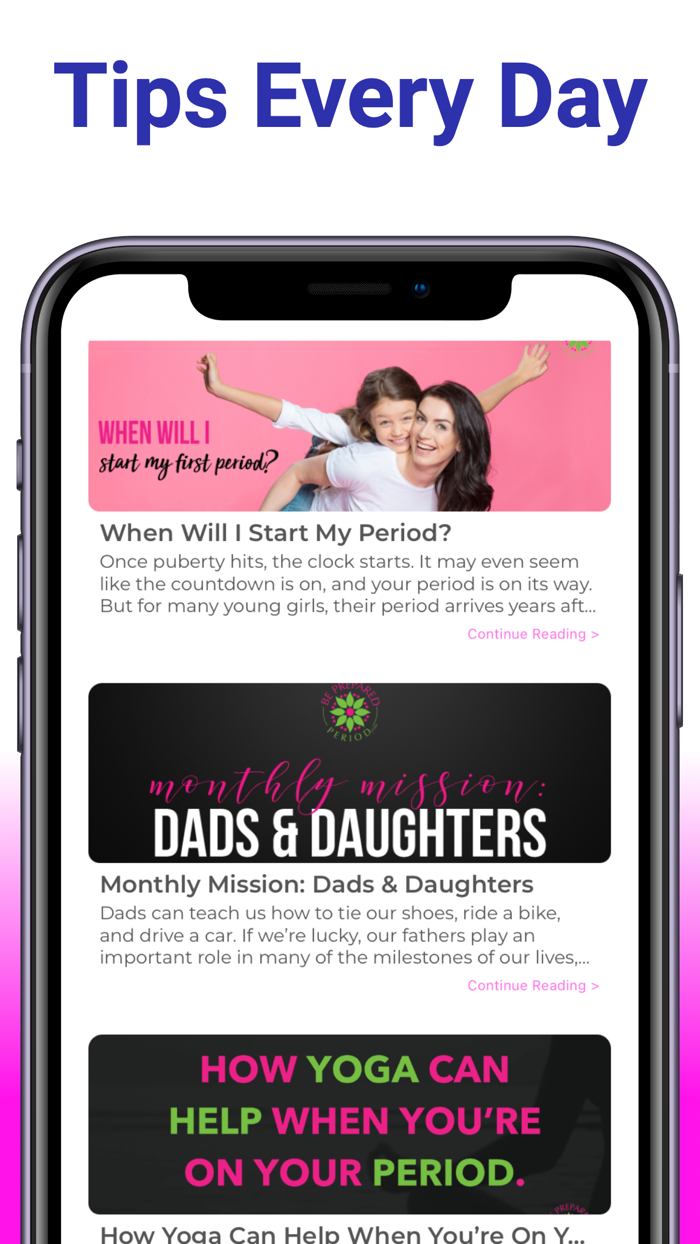 PC Period Tracker Widget