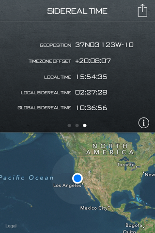 Star Clock – Sidereal Time screenshot 3