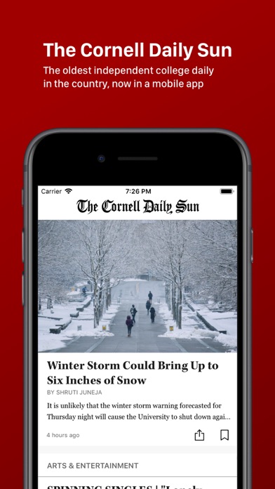 Cornell Daily Sun screenshot 2