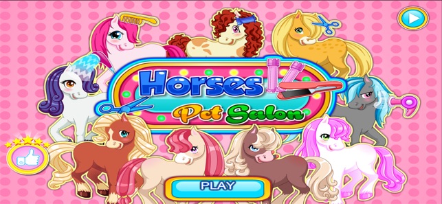 Horse Games Pet Care Salon