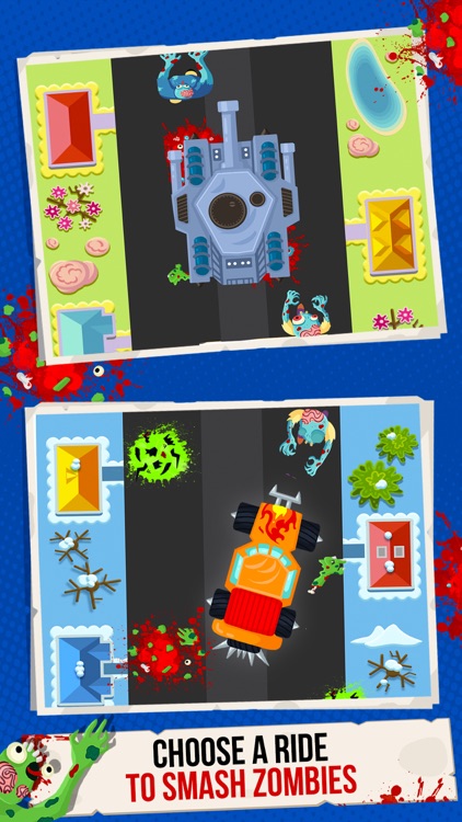 Zombie Drift: Smashy road trip screenshot-4