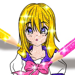 Anime Style Coloring Book