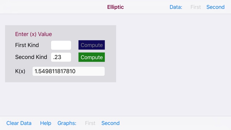 Complete Elliptic Integral screenshot-3