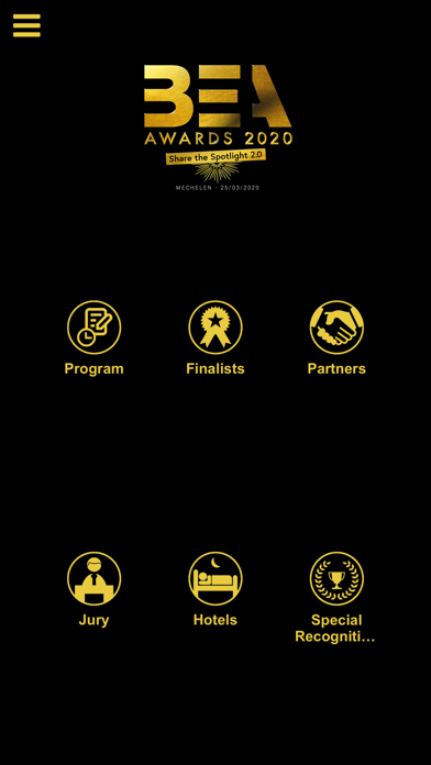 BEA Awards 2020 screenshot 2