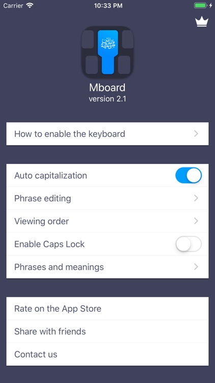 Mboard — Muslim Keyboard